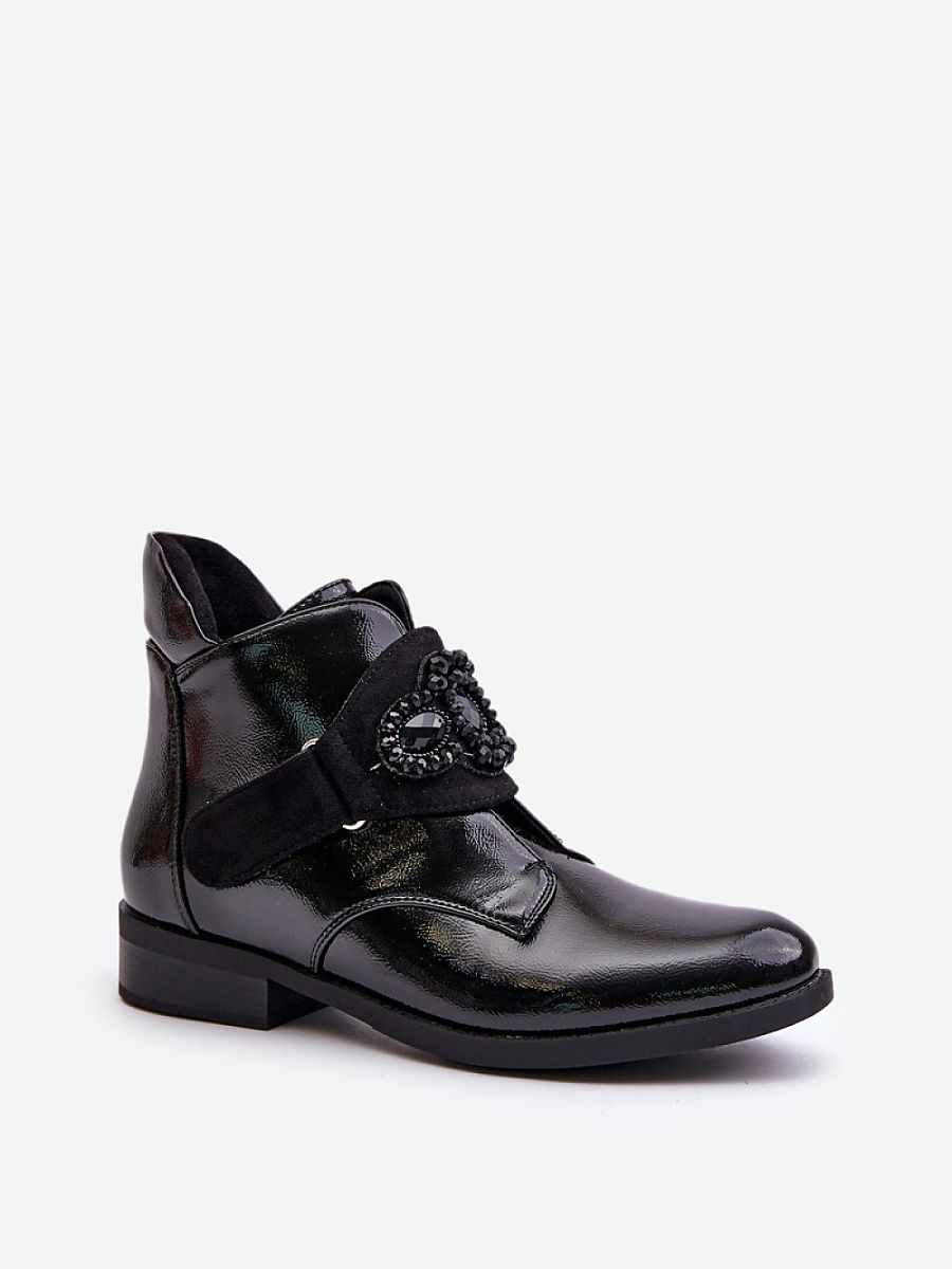 Botki Model S.Barski HY42-021 Black - Step in style - obrazek 2