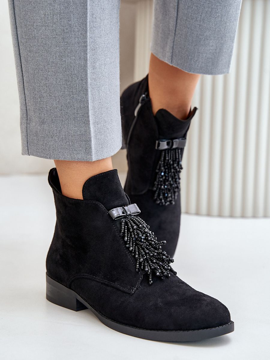 Botki Model S.Barski HY42-715 Black - Step in style - obrazek 3