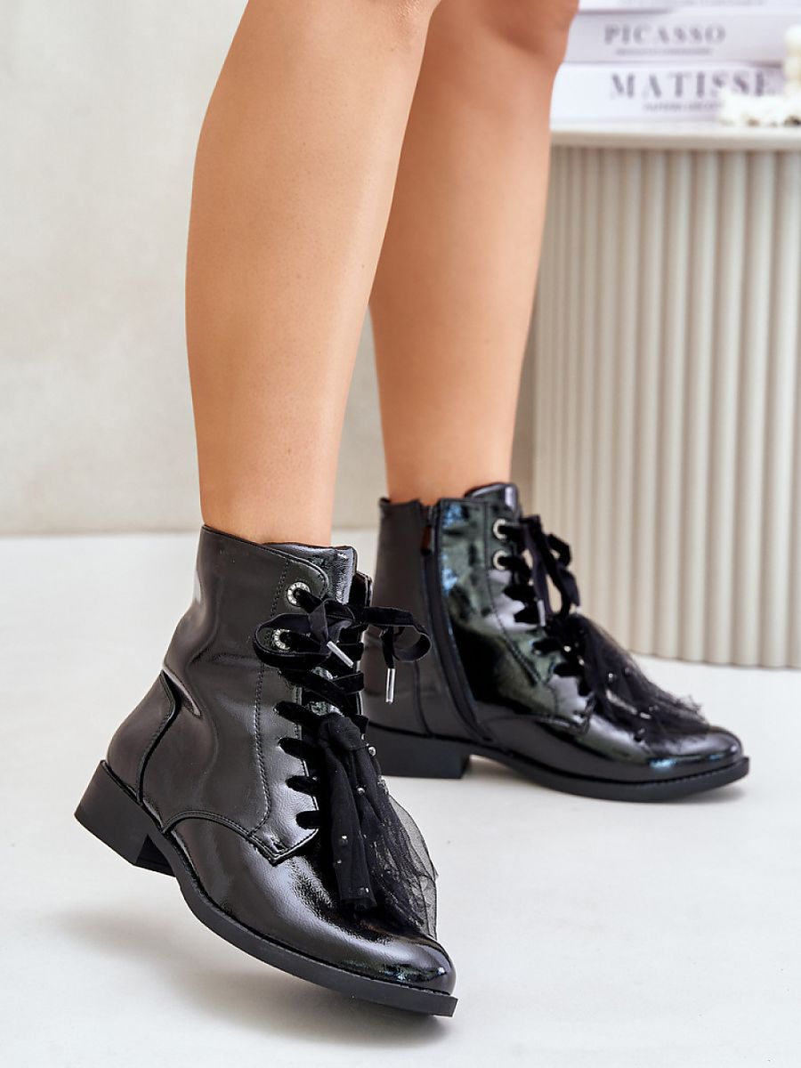 Botki Model S.Barski HY42-991 Black - Step in style