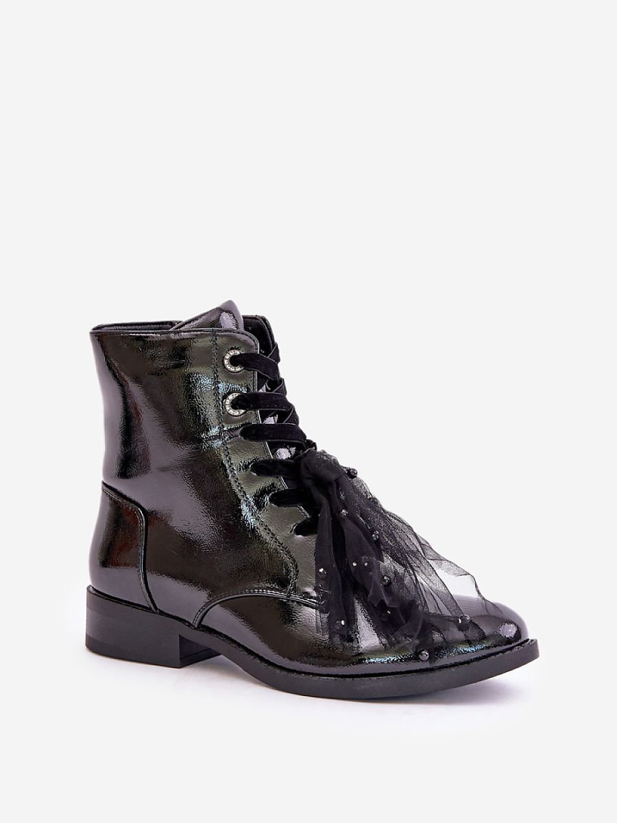 Botki Model S.Barski HY42-991 Black - Step in style - obrazek 2