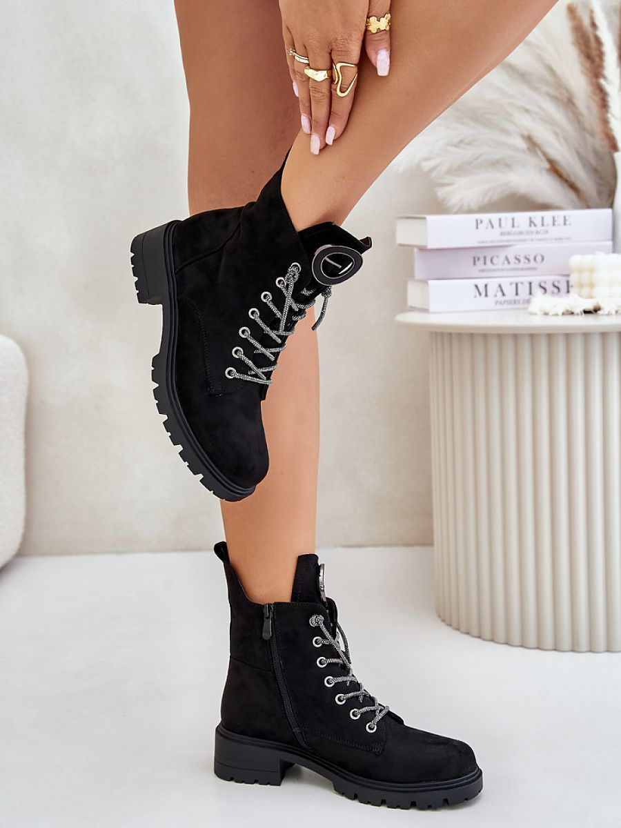 Workery Model Vinceza 16465 Black - Step in style - obrazek 3