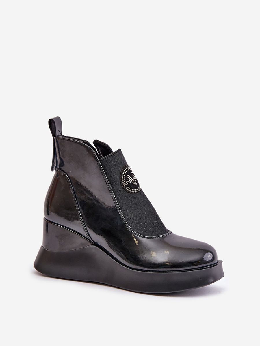 Botki Model Vinceza 66703 Black - Step in style - obrazek 2