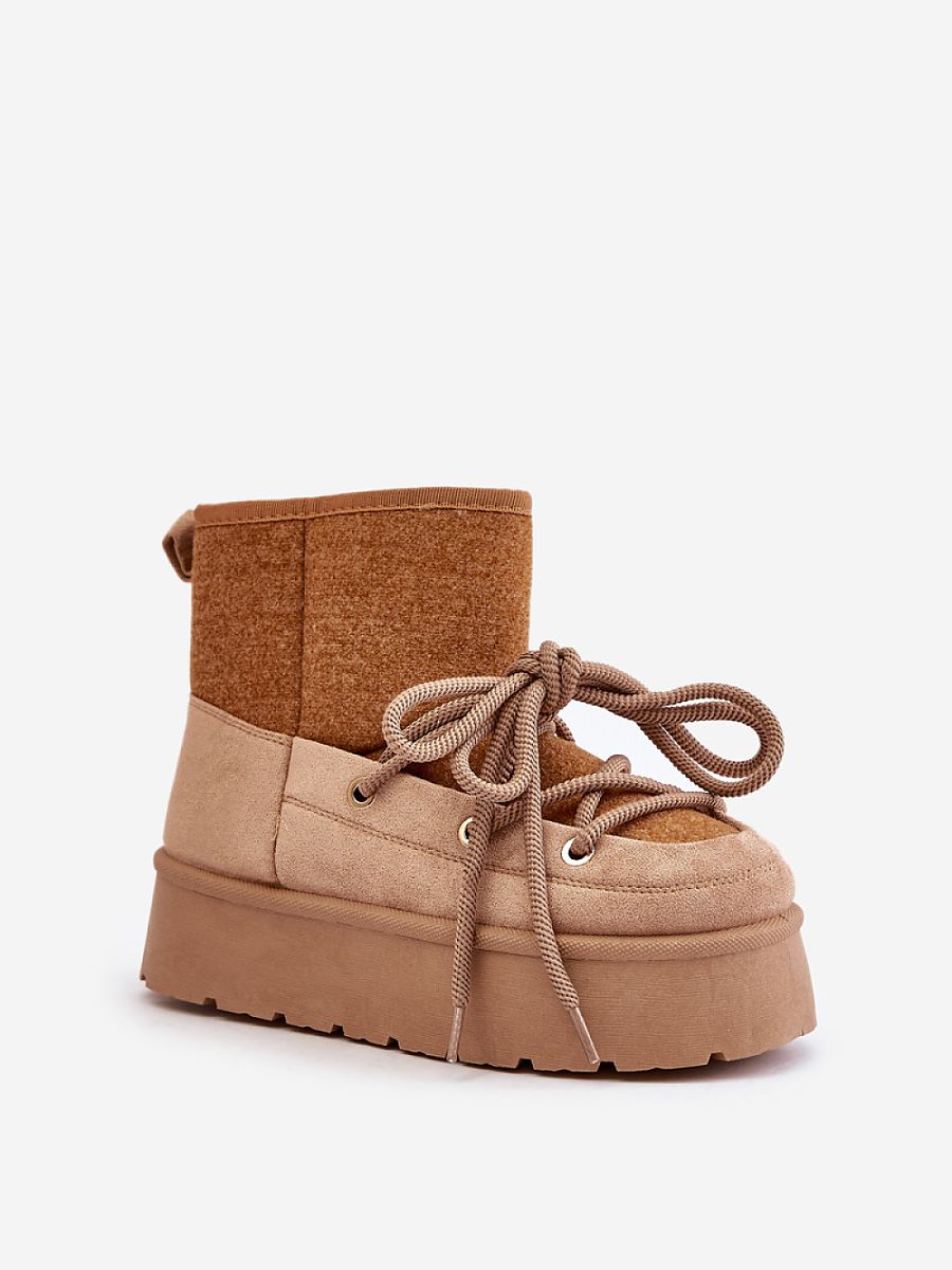 Śniegowce Model Mavora HY868-63 Brown - Step in style - obrazek 2