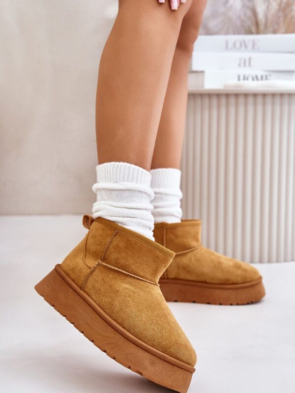 Śniegowce Model Saldren 24BT26-7368 Camel - Step in style