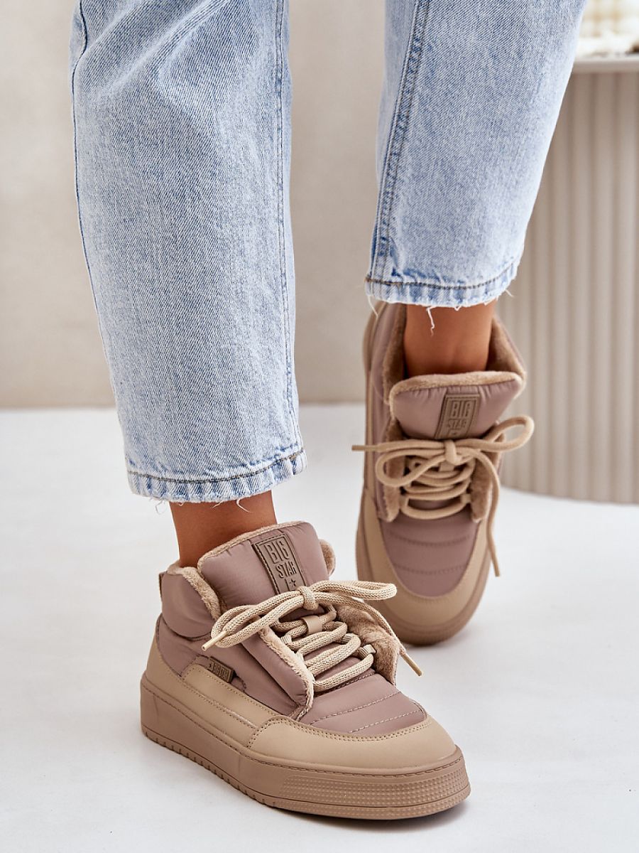 Buty Sportowe Model Big Star OO274A532 Beige - Step in style - obrazek 3