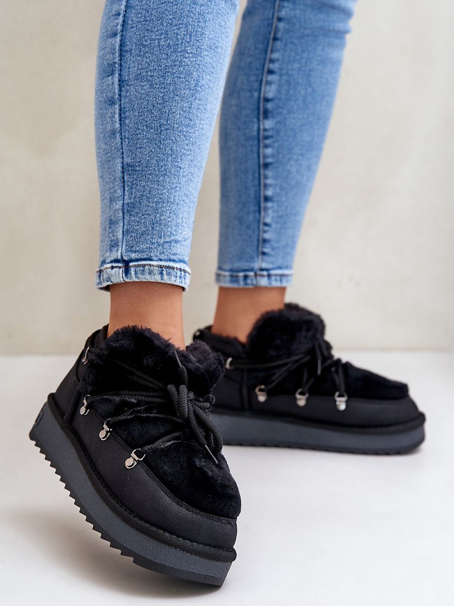 Śniegowce Model D.Franklin DFSH370011 Black - Step in style