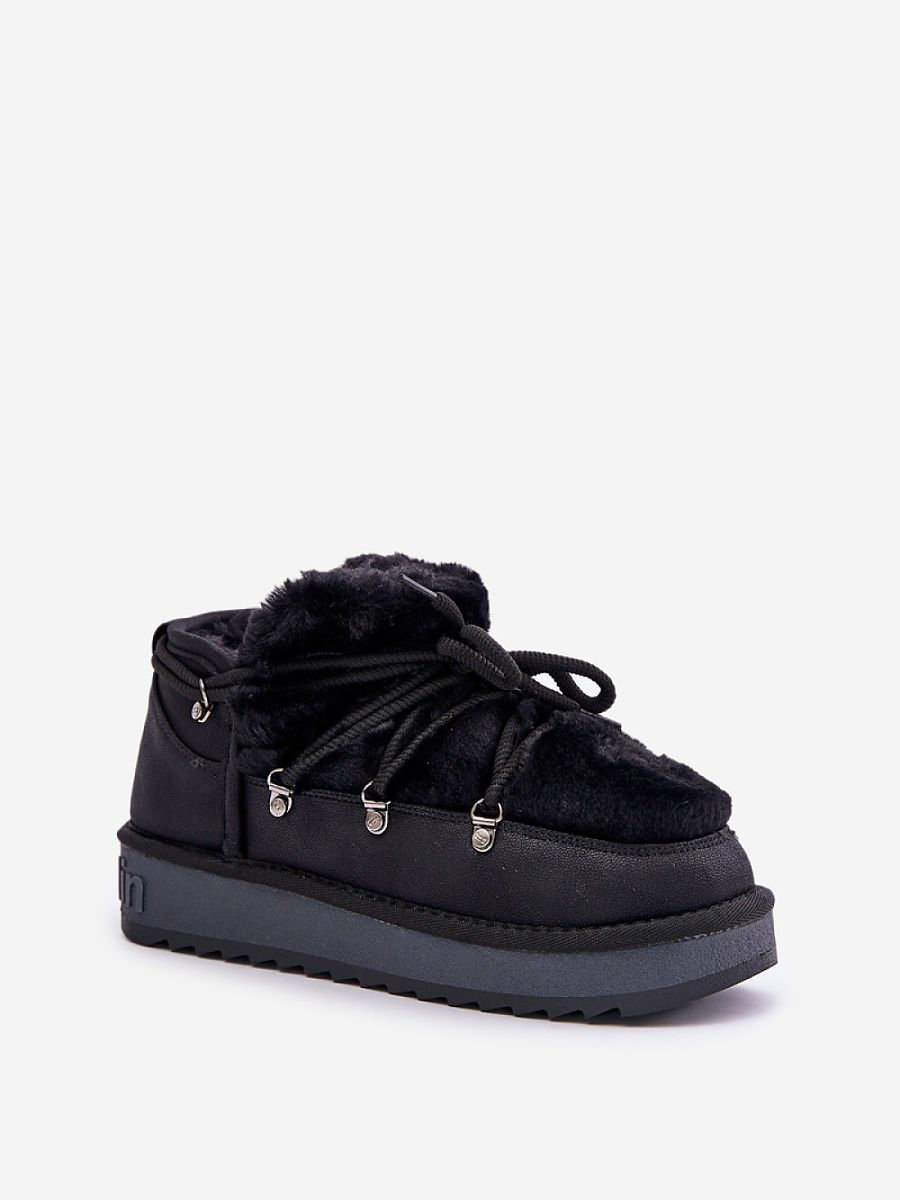 Śniegowce Model D.Franklin DFSH370011 Black - Step in style - obrazek 2