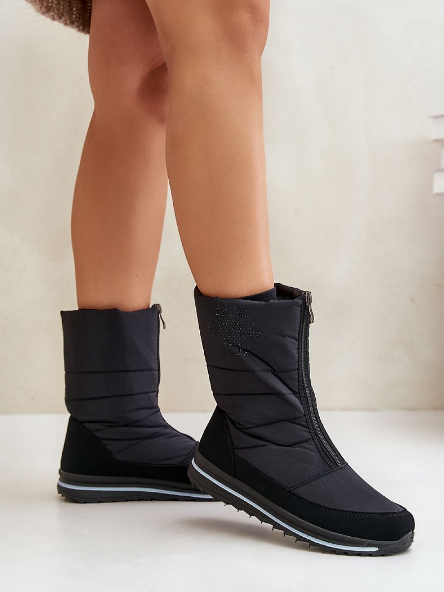 Śniegowce Model Progress PROGJ-22-130 Black - Step in style - obrazek 3