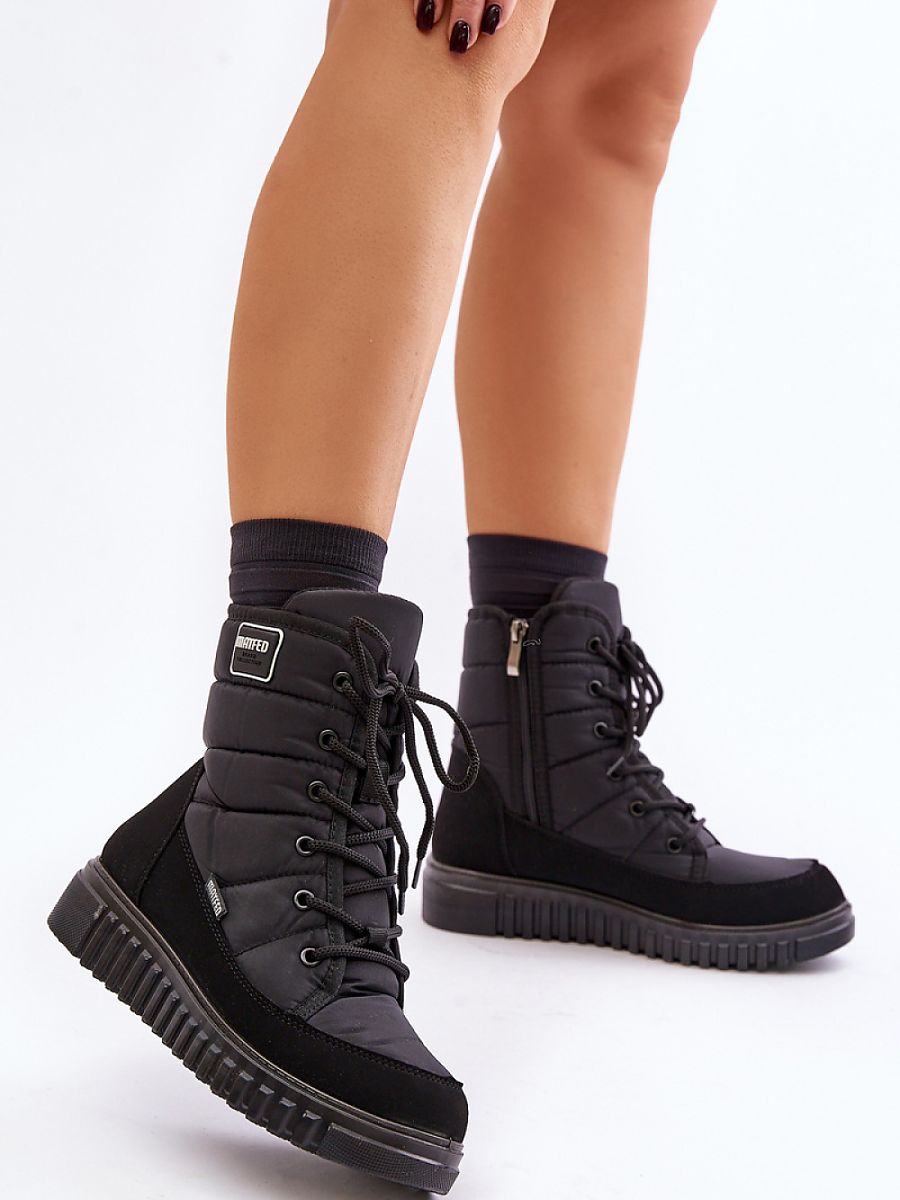 Śniegowce Model Progress PROGJ-24-157 Black - Step in style