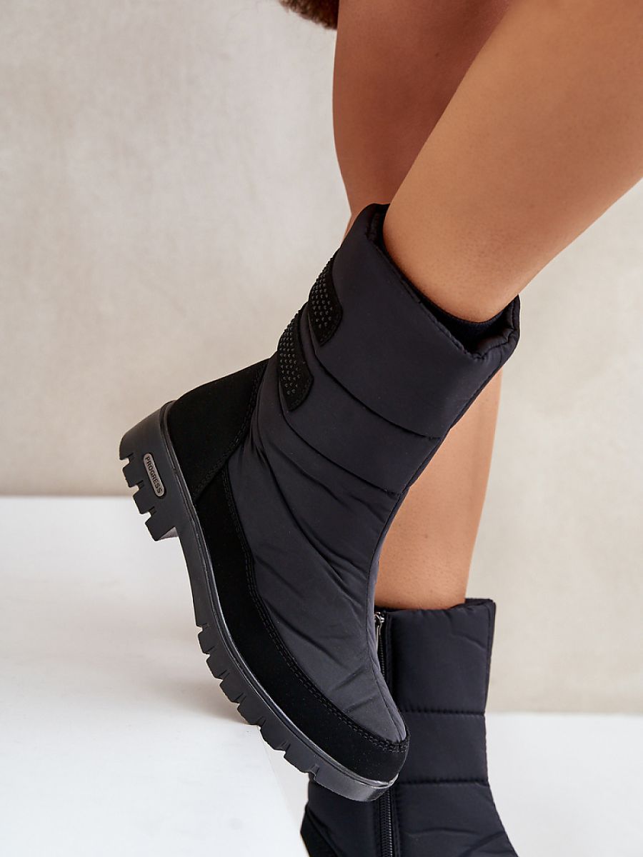 Śniegowce Model Progress PROGJ-21-16 Black - Step in style - obrazek 3