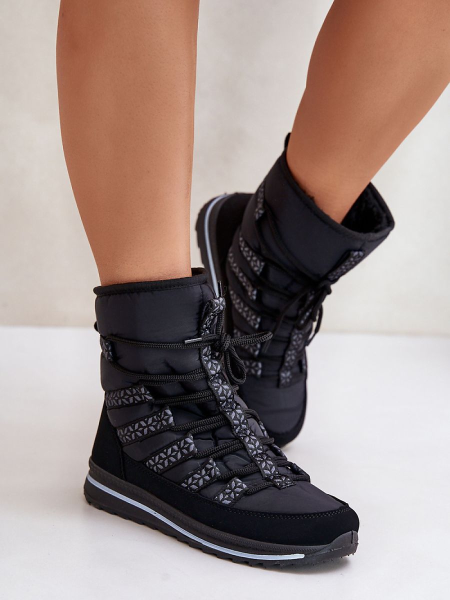 Śniegowce Model Progress PROGJ-20-02 Black - Step in style - obrazek 3