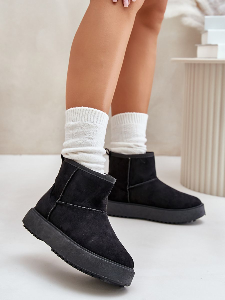 Śniegowce Model Atteria 24BT26-7408 Black - Step in style