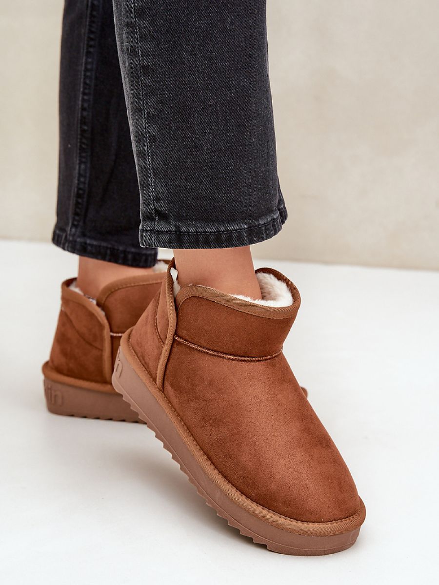 Śniegowce Model D.Franklin DFSH370010 Brown - Step in style - obrazek 3