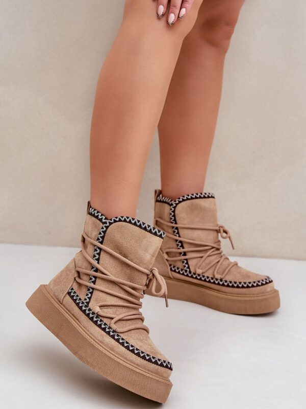 Śniegowce Model Naleris MD1094-8 Brown - Step in style