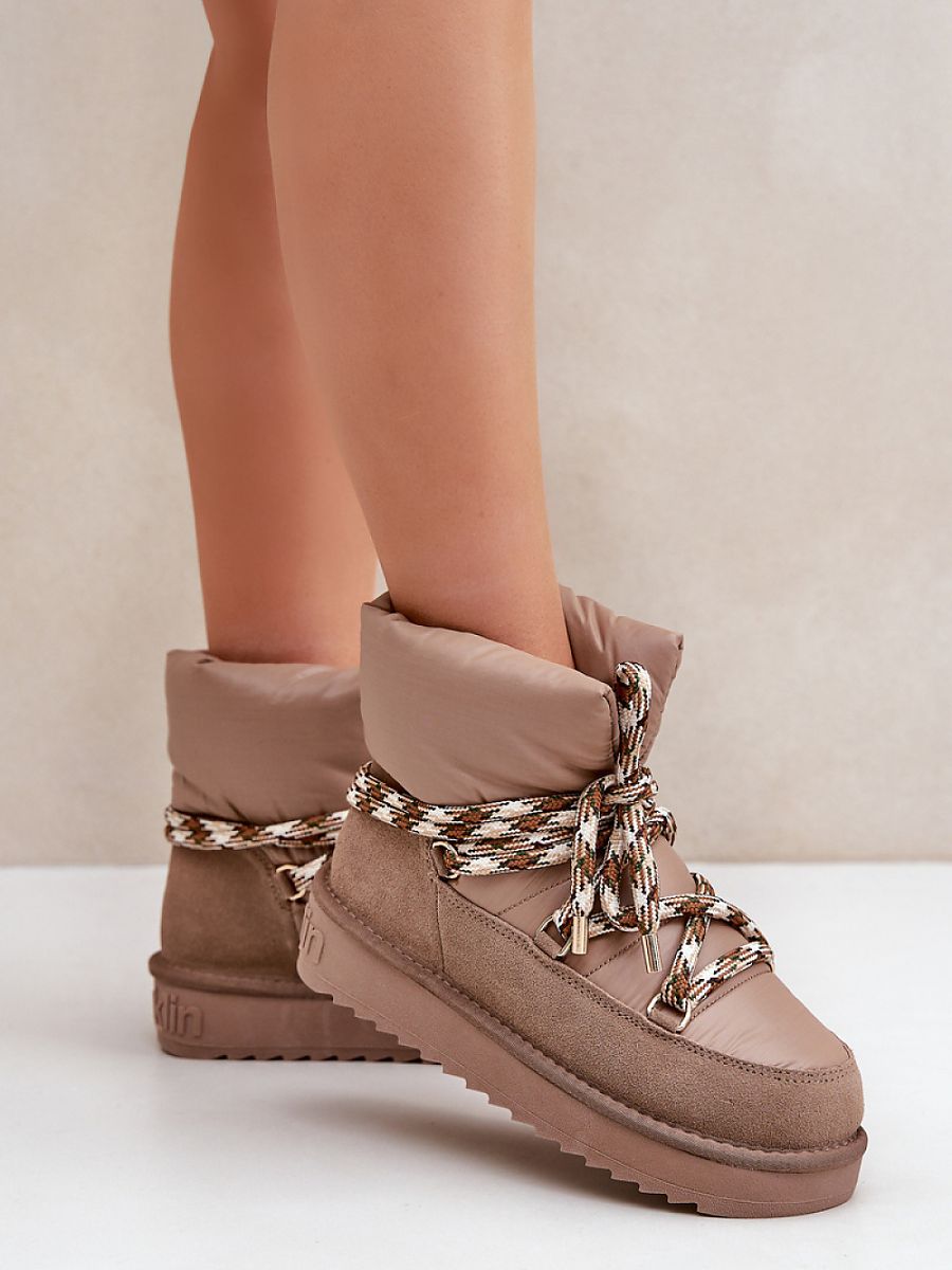 Śniegowce Model D.Franklin DFSH375003 Taupe - Step in style