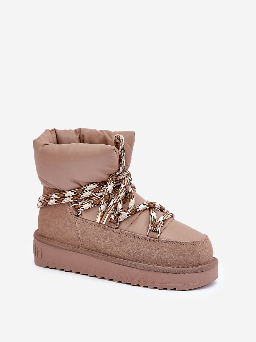 Śniegowce Model D.Franklin DFSH375003 Taupe - Step in style - obrazek 2