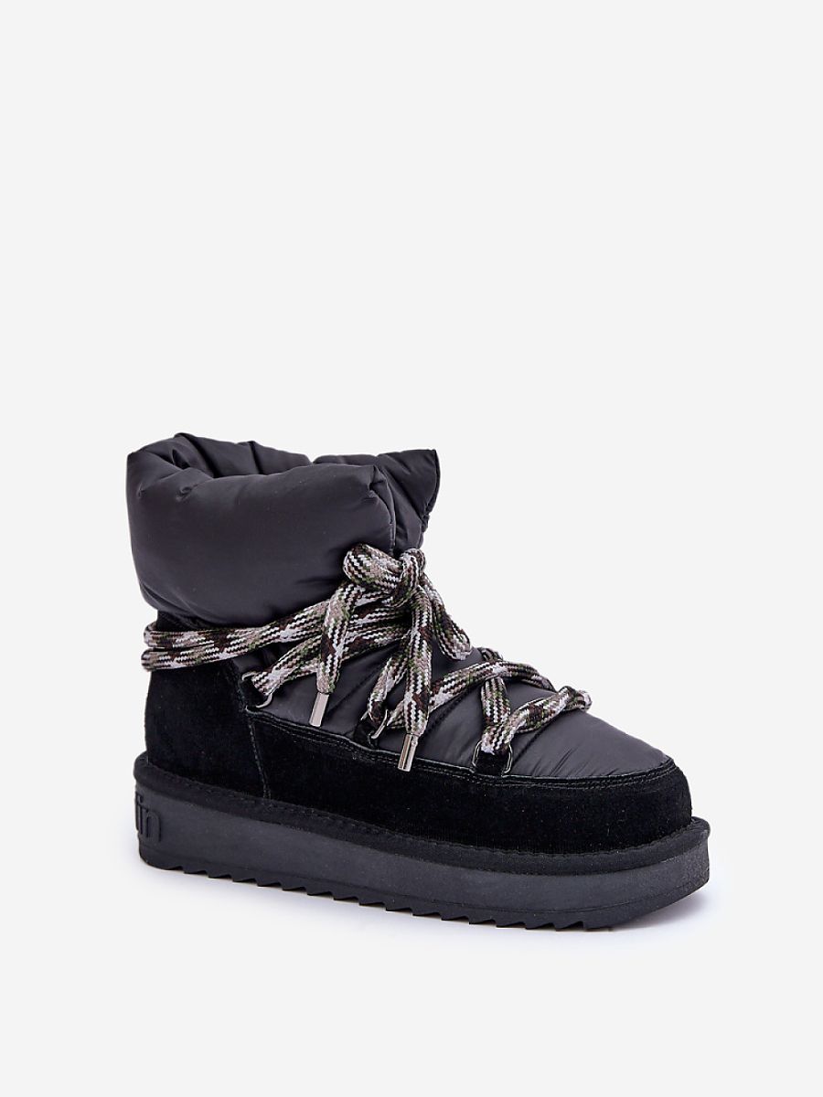 Śniegowce Model D.Franklin DFSH375003 Black - Step in style - obrazek 2