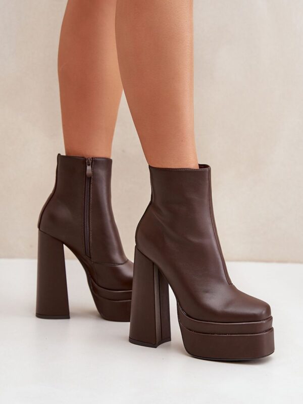 Botki Model Selahra JA-26 Czekolada - Step in style