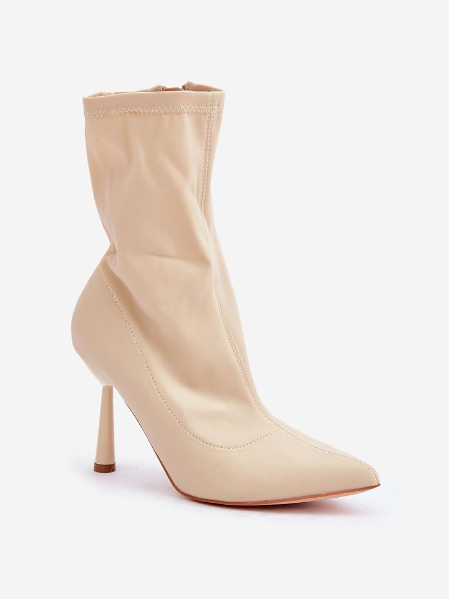 Botki Model Amune MVP326 Light Beige - Step in style - obrazek 2