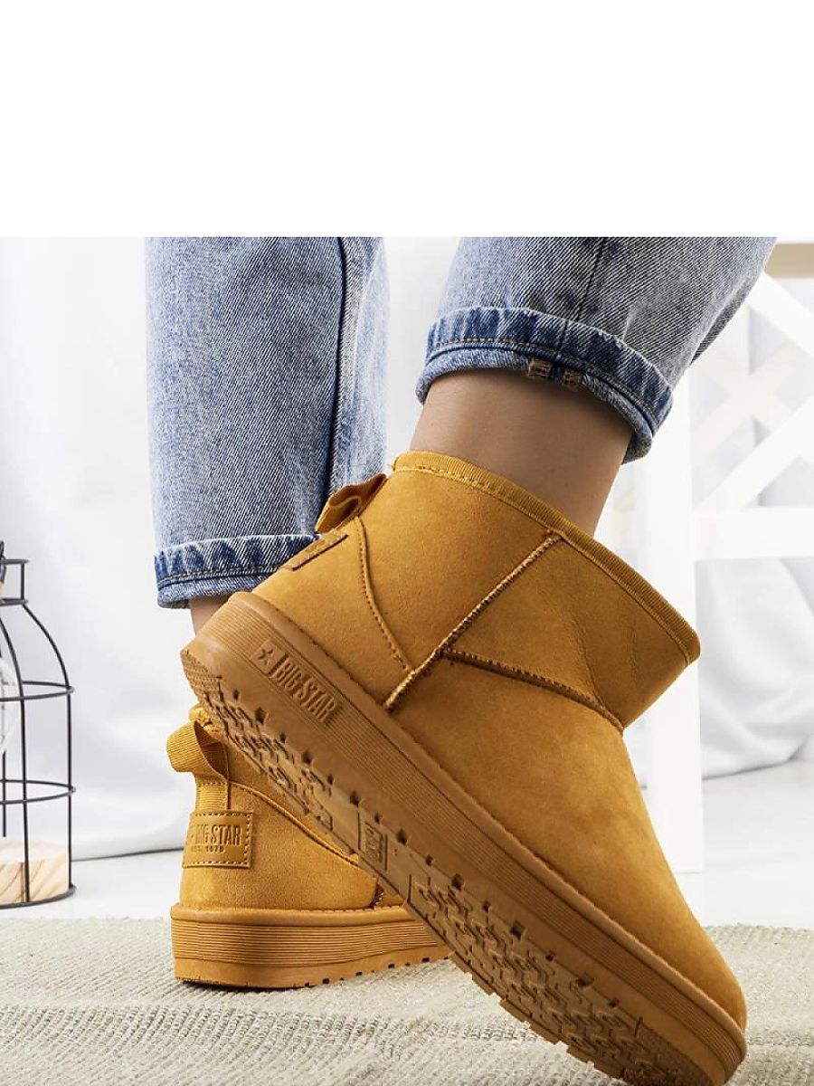 Brązowe śniegowce damskie Big Star KK274289-802 - Solea - obrazek 2