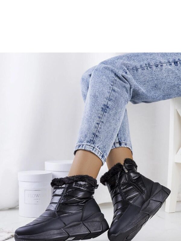 Czarne śniegowce Lago - Solea