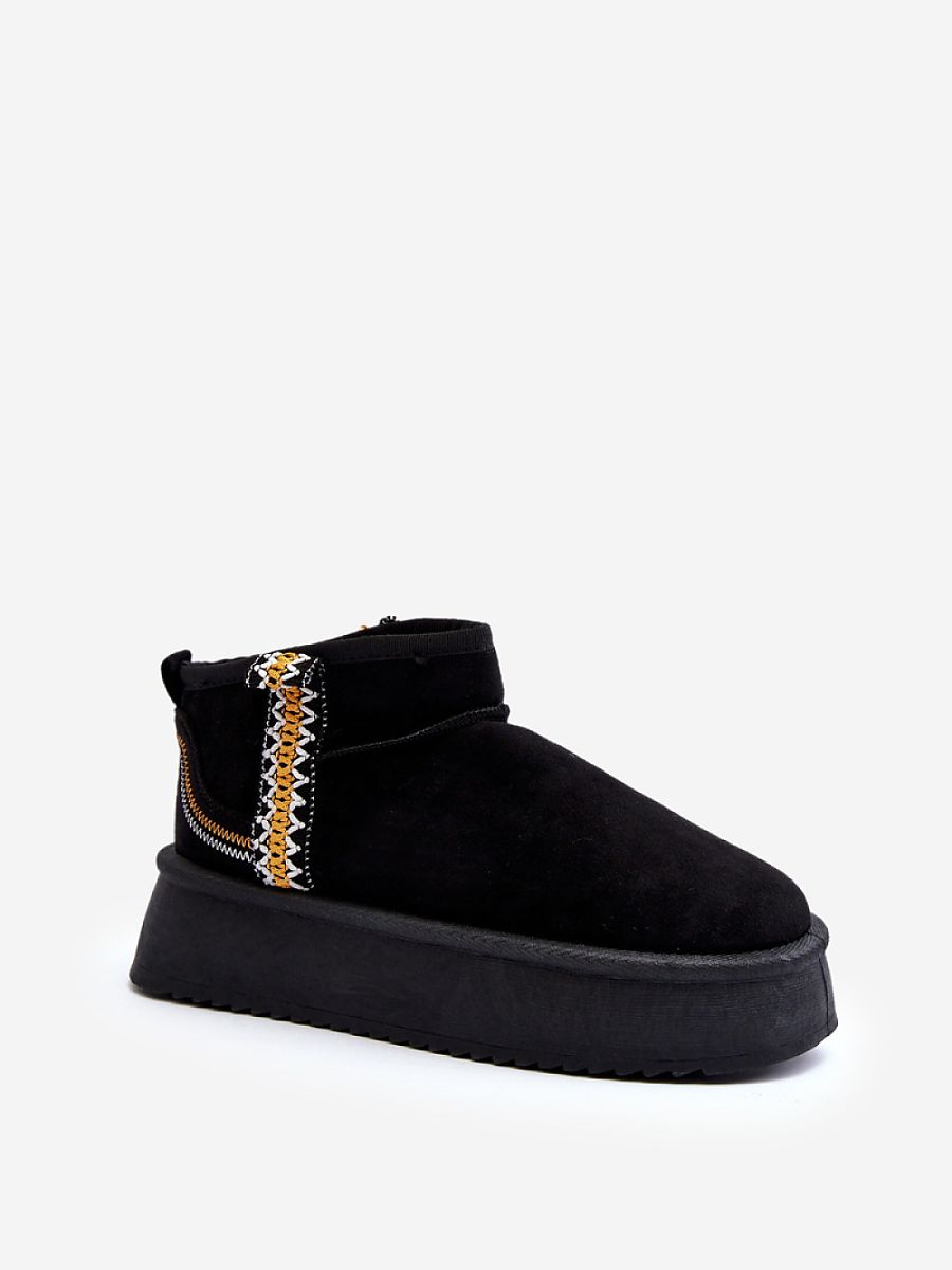 Śniegowce Model Udra UA-1833 Black - Step in style - obrazek 2