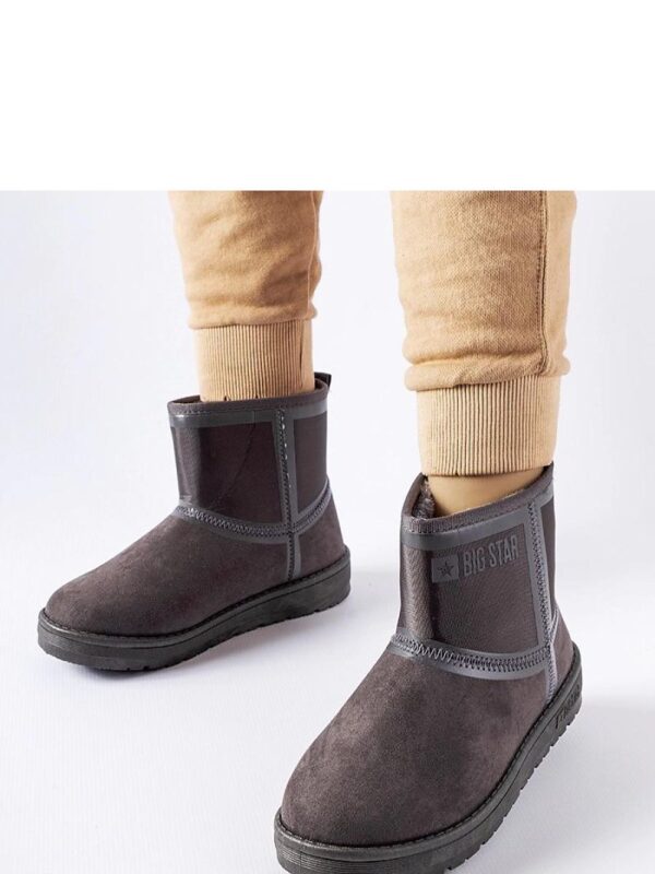 Fioletowe śniegowce Big Star KK274615 - Solea