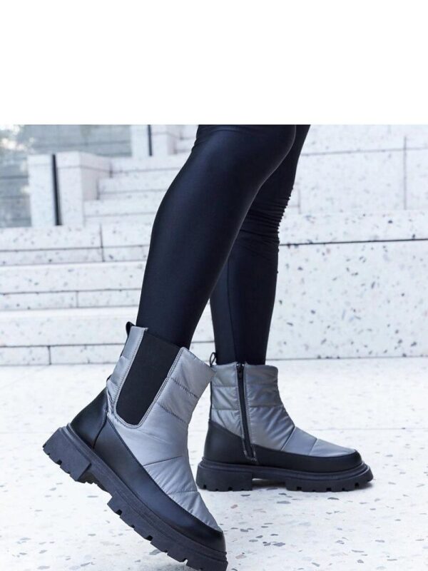 Szare ocieplane śniegowce Galvani - Solea