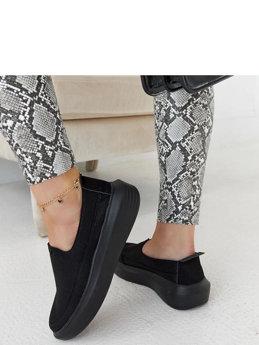 Czarne półbuty Marcie - Solea - obrazek 5