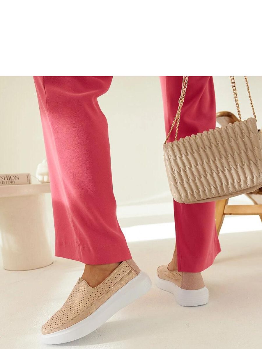 Złote półbuty Marcie - Solea - obrazek 3