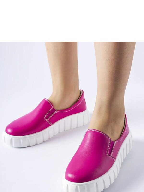 Różowe wsuwane półbuty Igreja - Solea