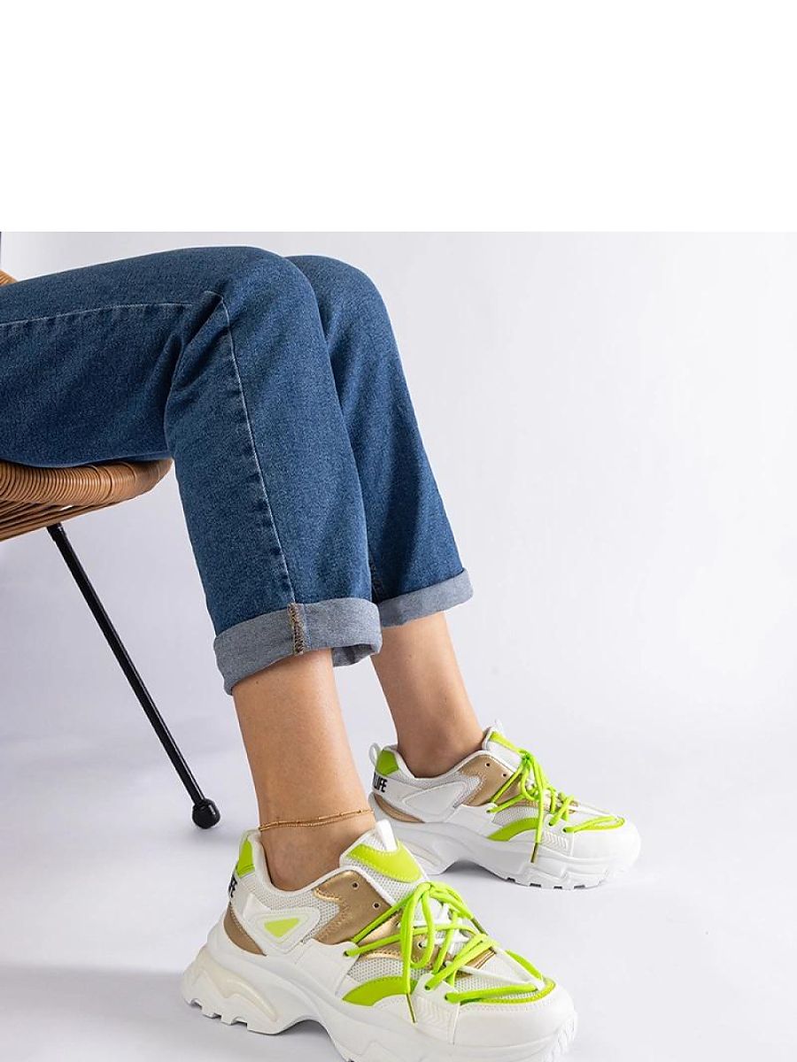 Białe sneakersy sportowe Sulamita - Solea - obrazek 4