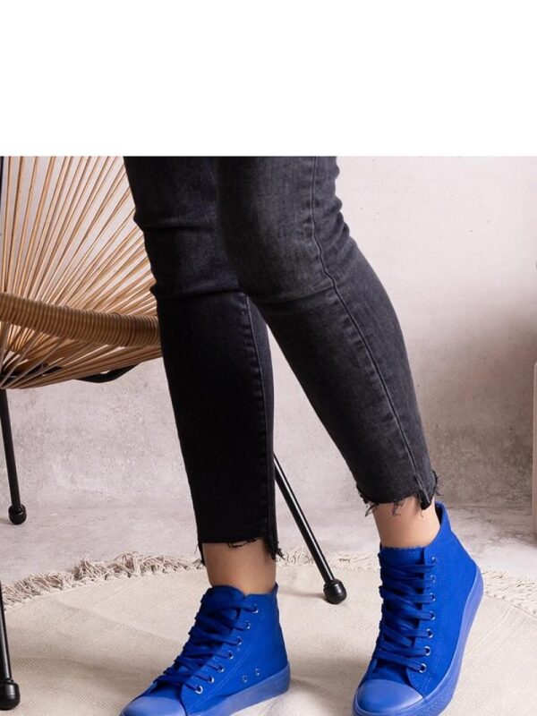 Niebieskie wysokie trampki Rafife - Solea