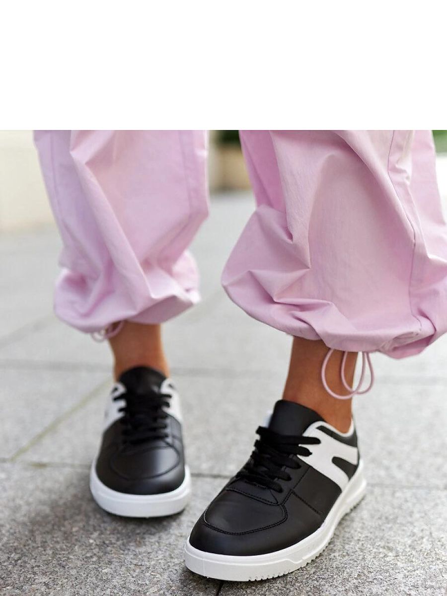 Czarne sneakersy sportowe Hagara - Solea - obrazek 2