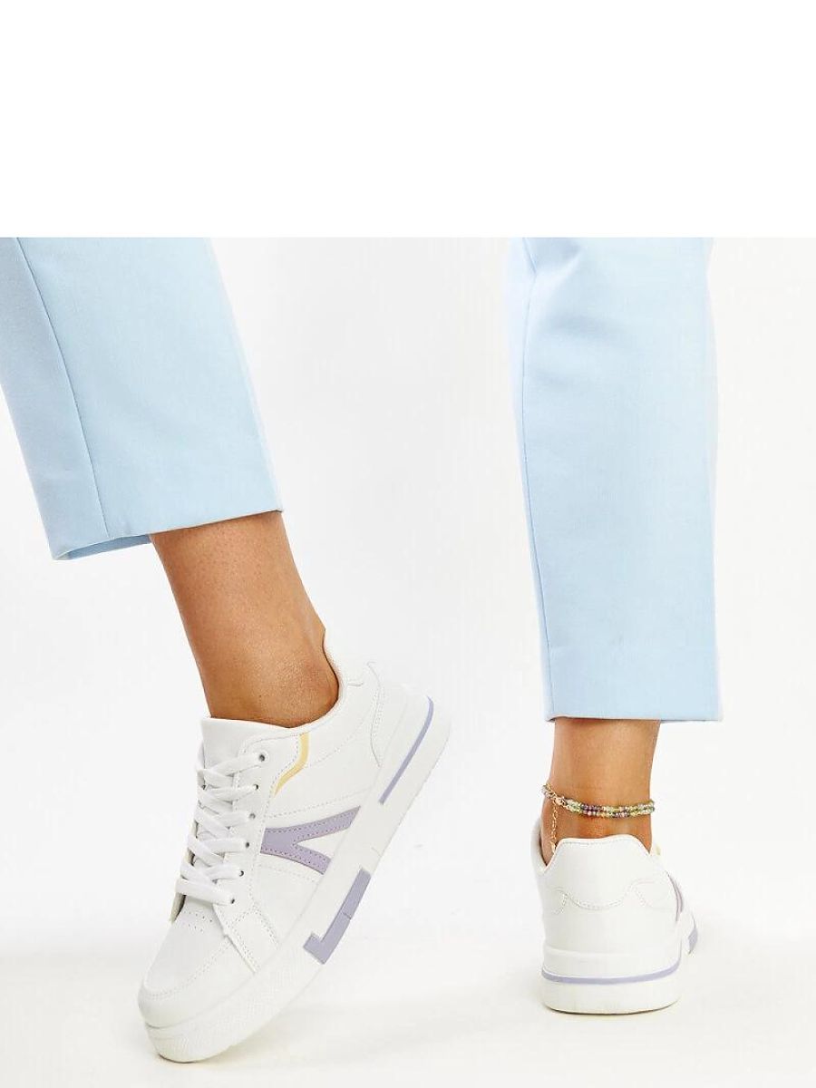 Białe sneakersy z kolorem Zorica - Solea - obrazek 2