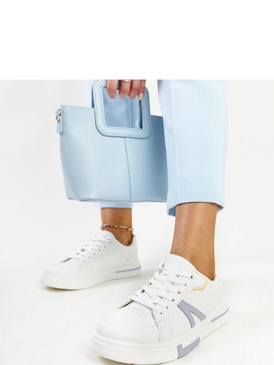 Białe sneakersy z kolorem Zorica - Solea - obrazek 3