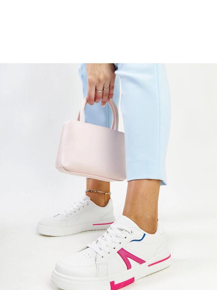 Białe sneakersy z różem Zorica - Solea - obrazek 3