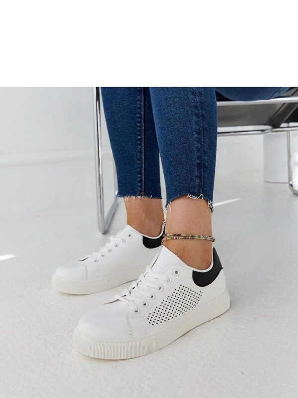 Białe ażurowe sneakersy Semhar - Solea