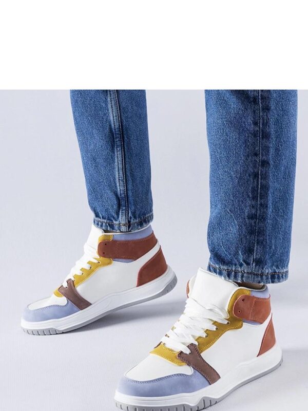 Fioletowe sneakersy za kostkę Elizabeth - Solea