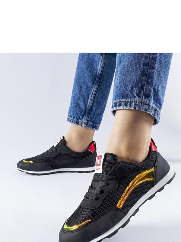 Czarne sportowe sneakersy Caviour - Solea