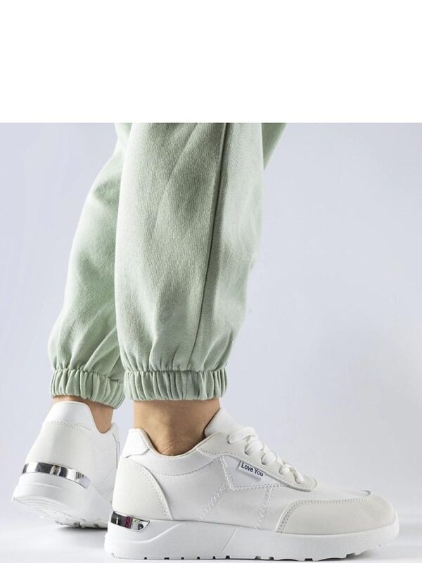 Białe materiałowe sneakersy Geraldino - Solea