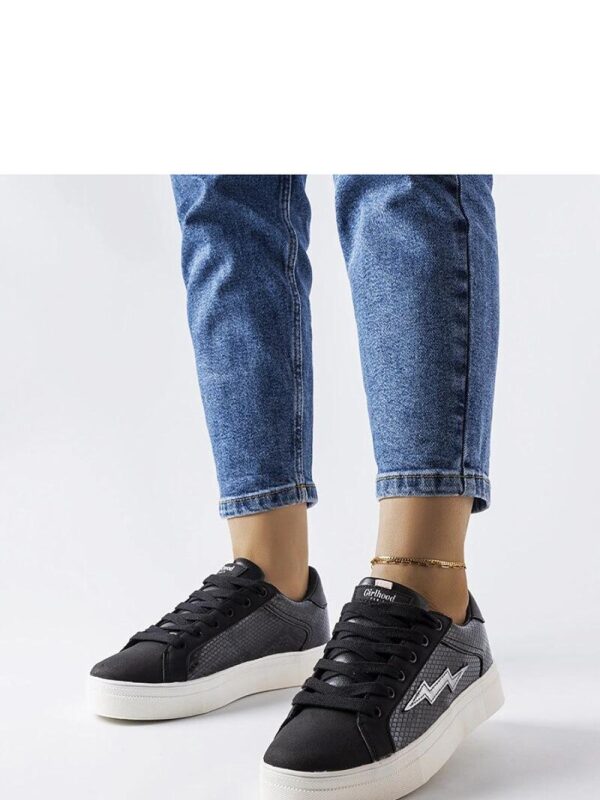 Czarne sneakersy Vernadeau - Solea