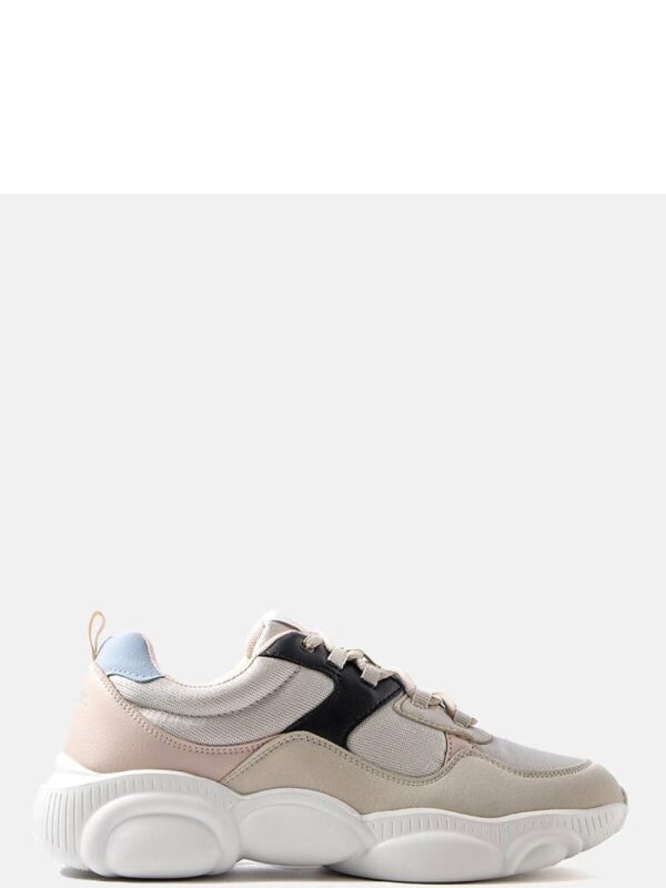 Beżowe buty sportowe damskie Lee Cooper LCWL-20-39-031 - Solea