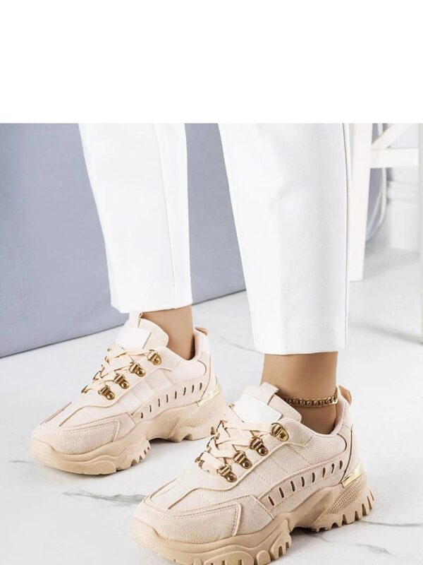 Beżowe sneakersy Mindy - Solea