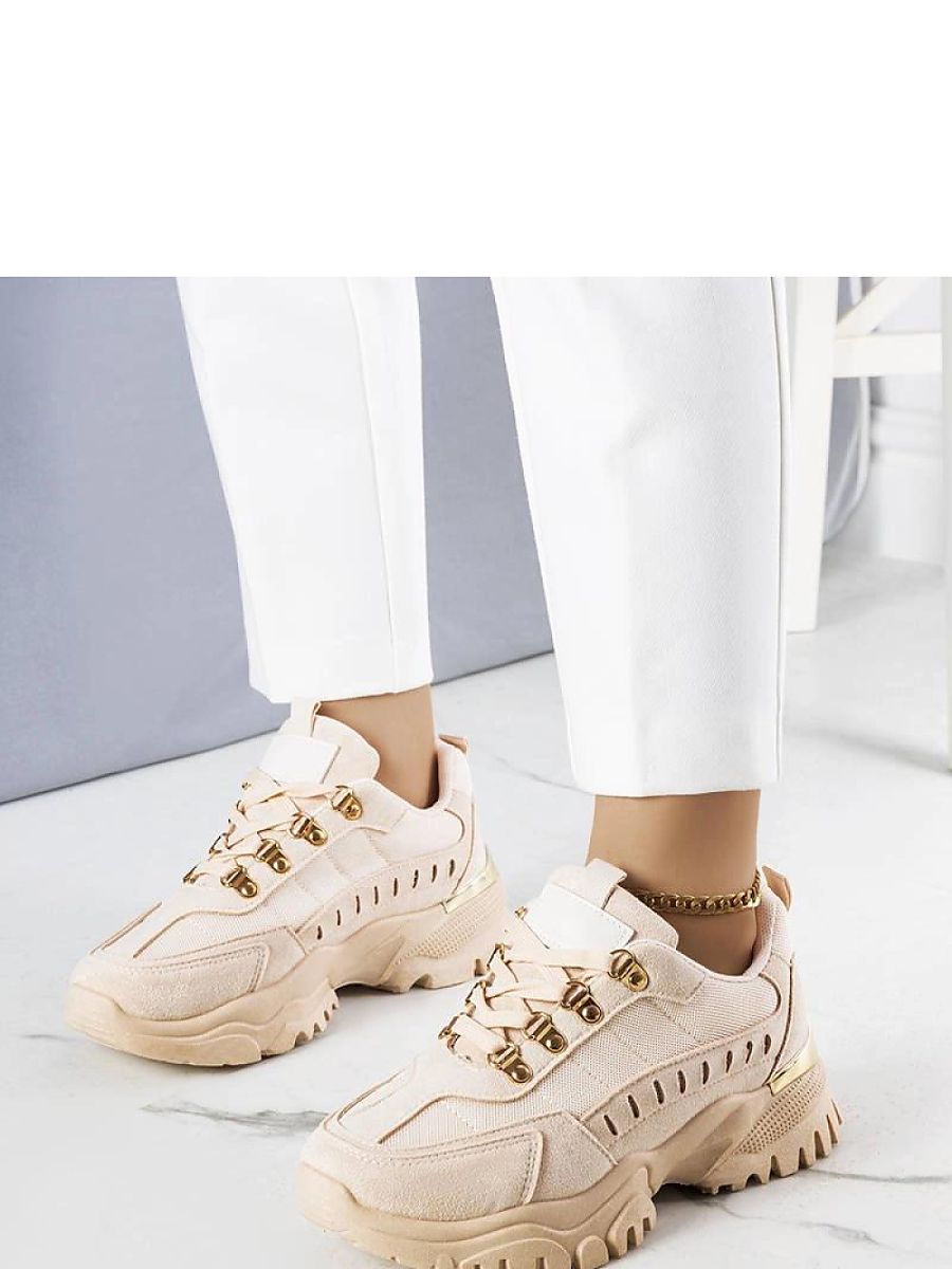 Beżowe sneakersy Mindy - Solea