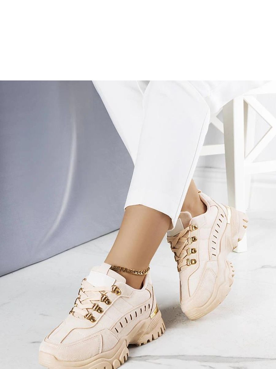 Beżowe sneakersy Mindy - Solea - obrazek 2