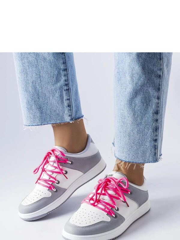 Białe retro sneakersy Shari - Solea