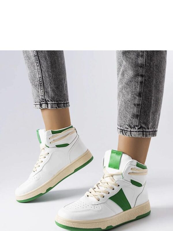 Zielone sneakersy za kostkę Robin - Solea