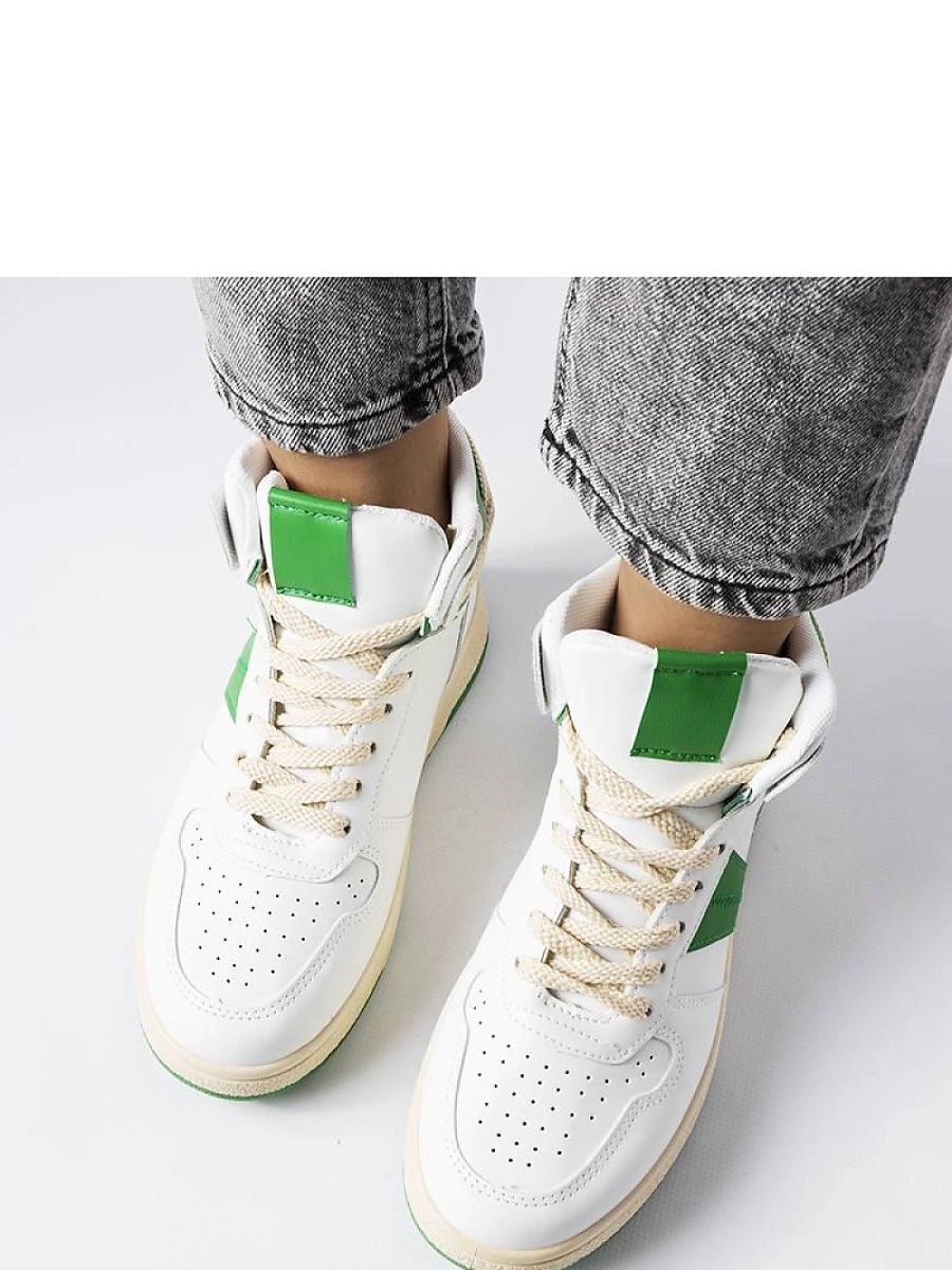 Zielone sneakersy za kostkę Robin - Solea - obrazek 3