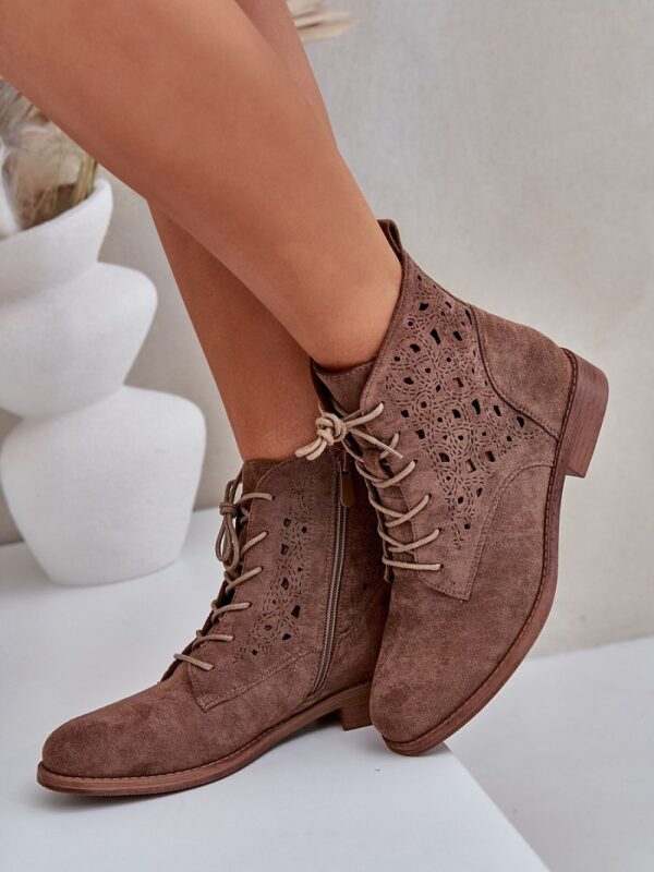 Botki Model S.Barski HY51-136 Brown - Step in style